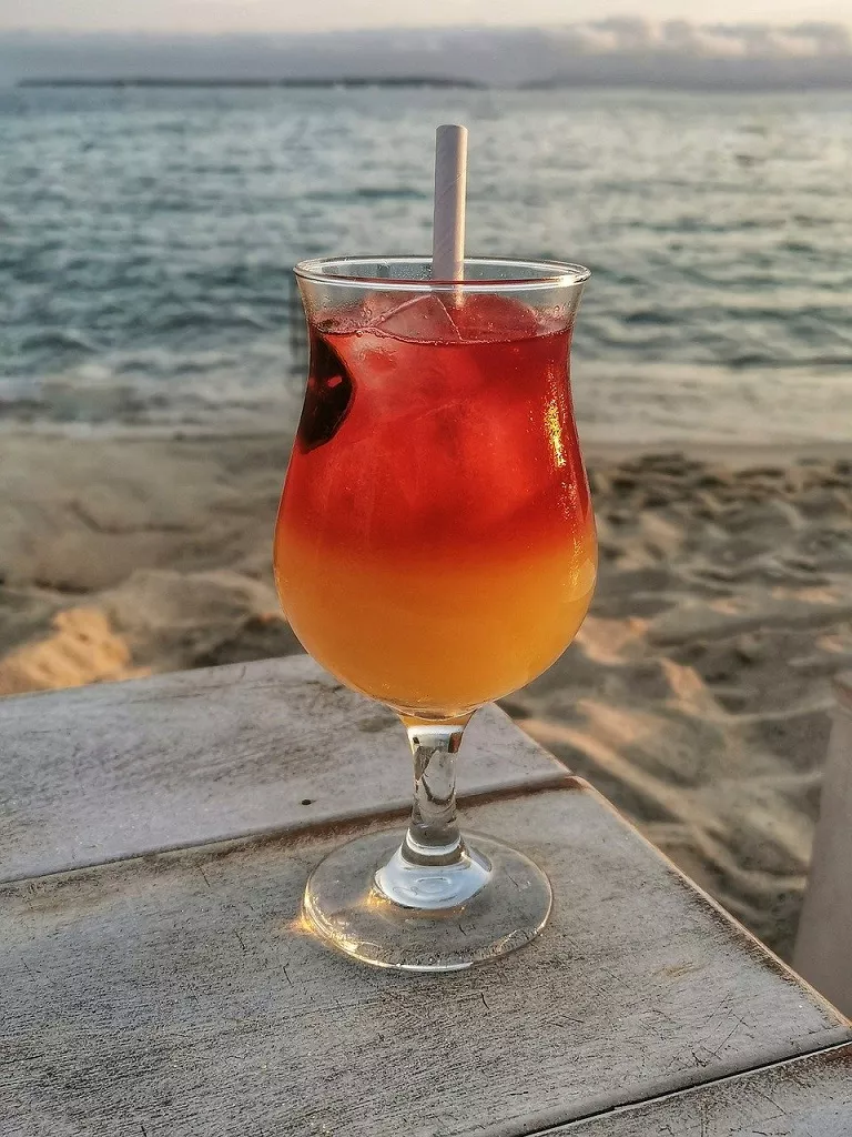 Aperitiv Cocktail Strandbar Ostsee