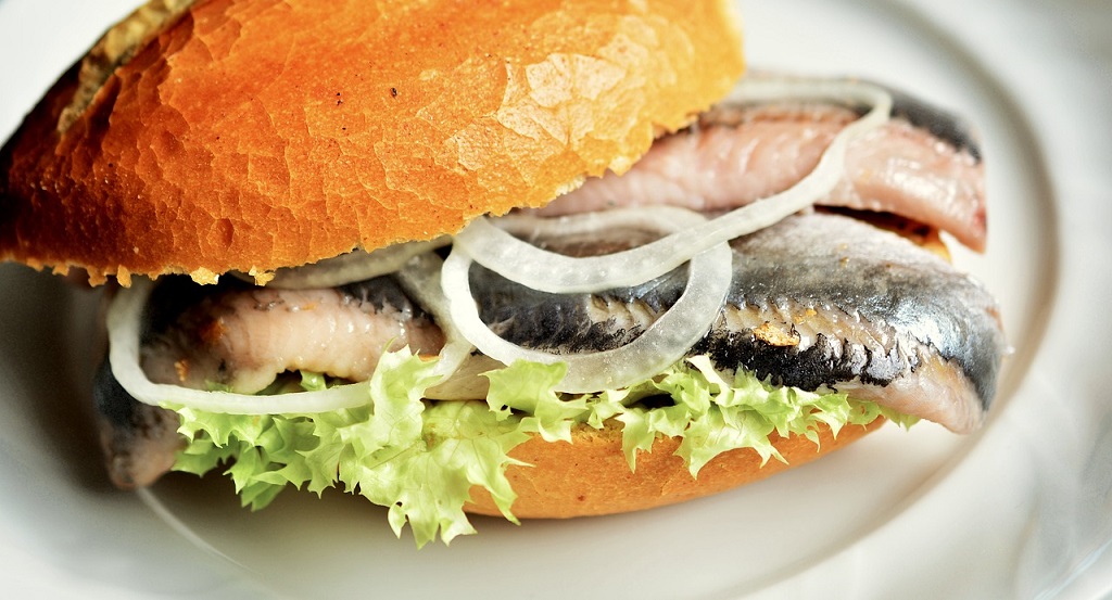 Frischer Fisch, Fischbrötchen, Ostsee