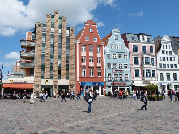 Gebäude in Rostock