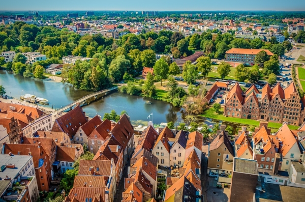Lübeck Luftaufnahme