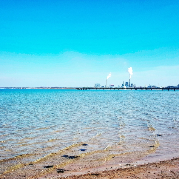 Strand Meer in Wismar