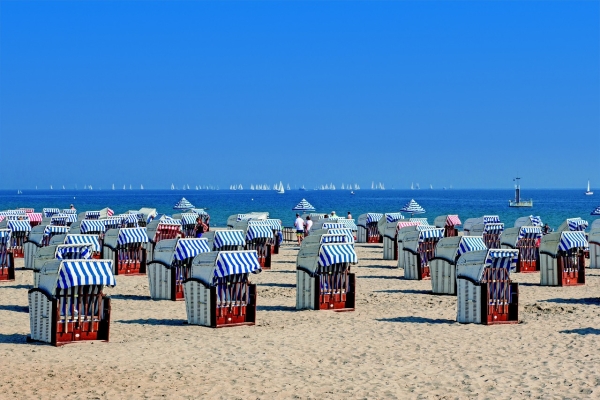 Strandkörbe in Dahme