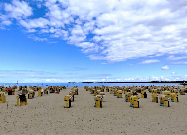 Strandkörbe in Travemünde